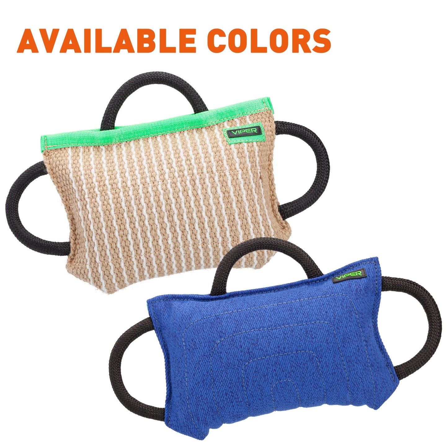 Dogline Viper Jute Classic Bite Pillow