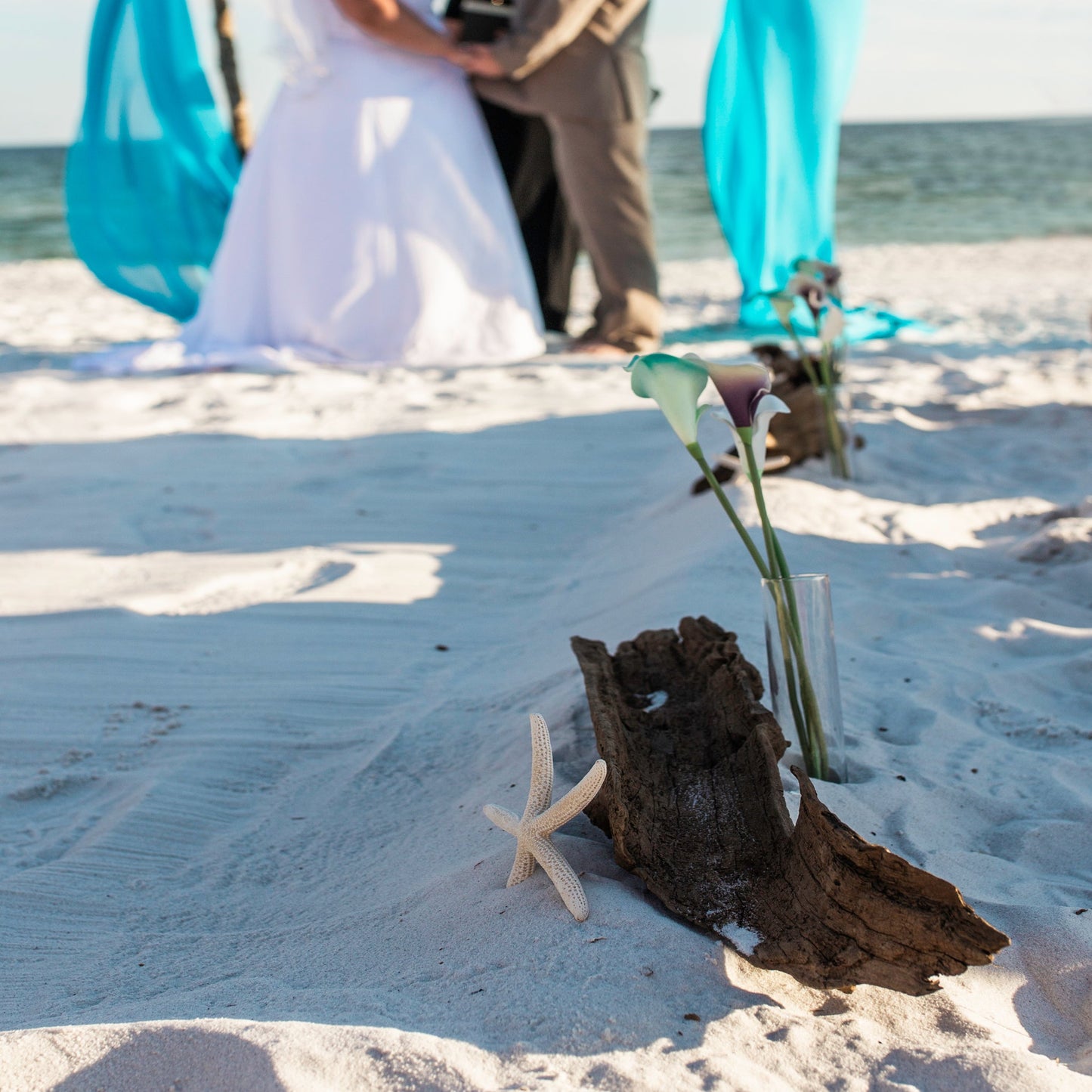 Driftwood Wedding Aisle Markers