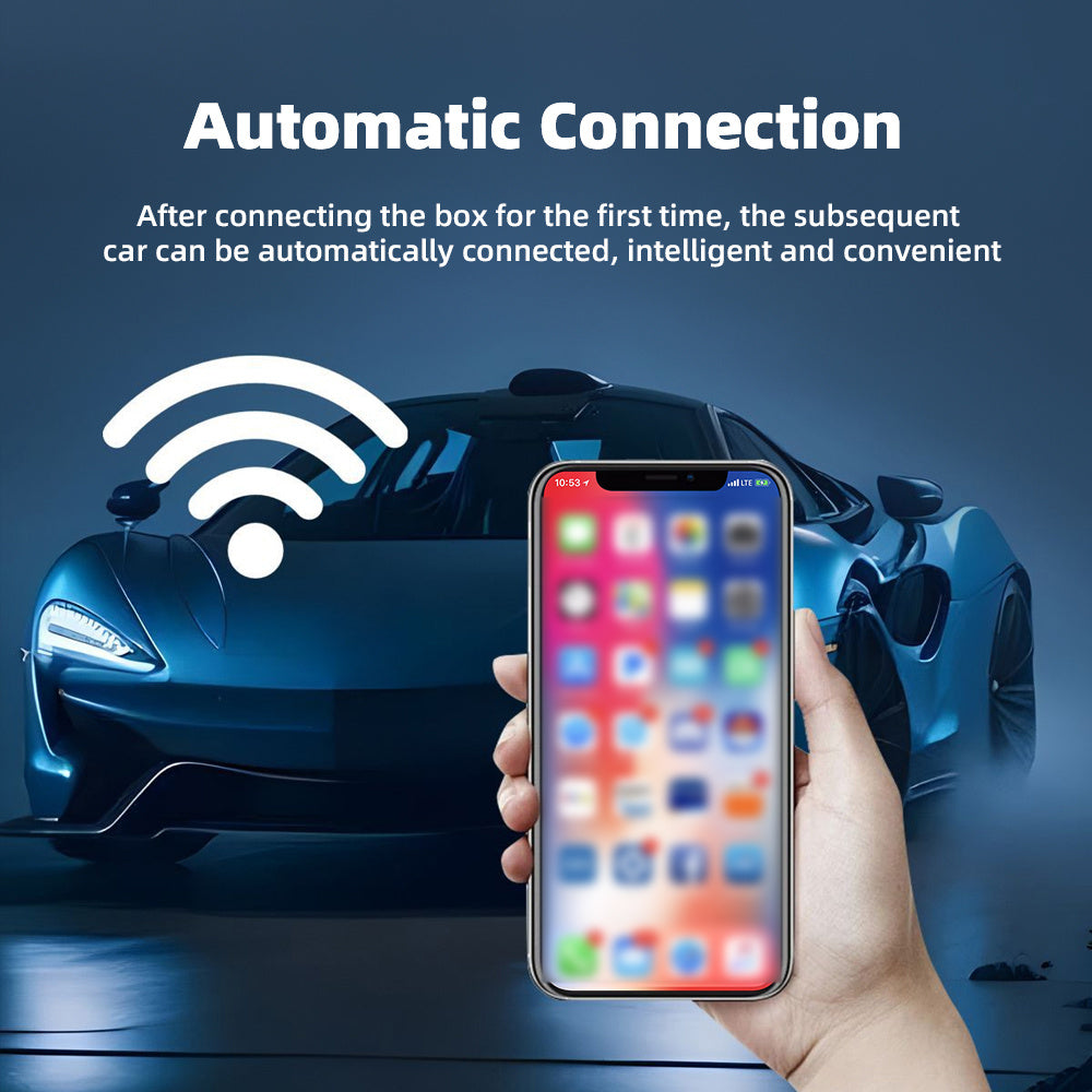 Wireless CarPlay Adapter for Android Auto, Plug & Play TJR3Y6J