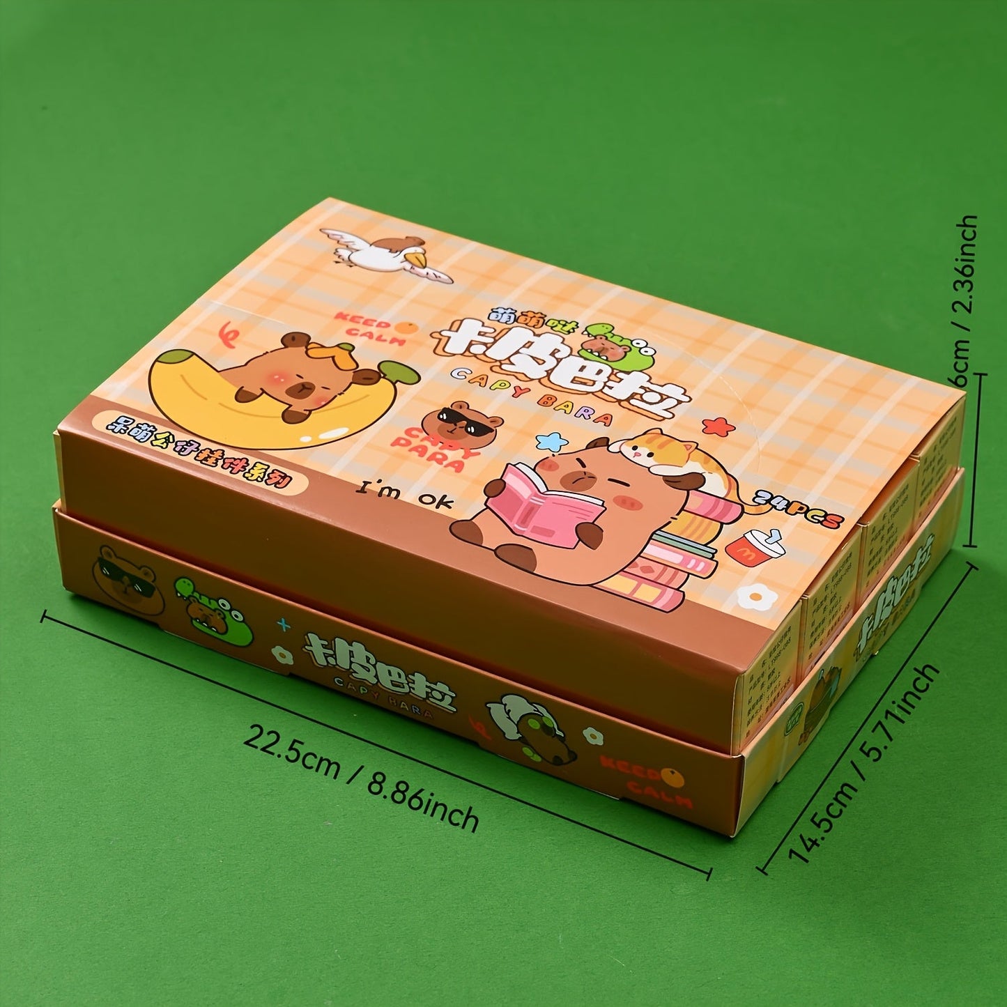 24pcs Cute Capybara Fun Punch Activity Set - HCG8