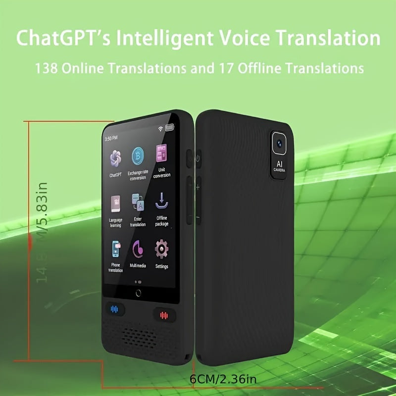 Language Translation Device, 138 Languages, Real-Time Translator TJR9B2Y