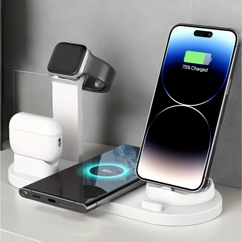 4 in 1 Wireless Charging Station for IPhone,iWatch and AirPods- HM12A3