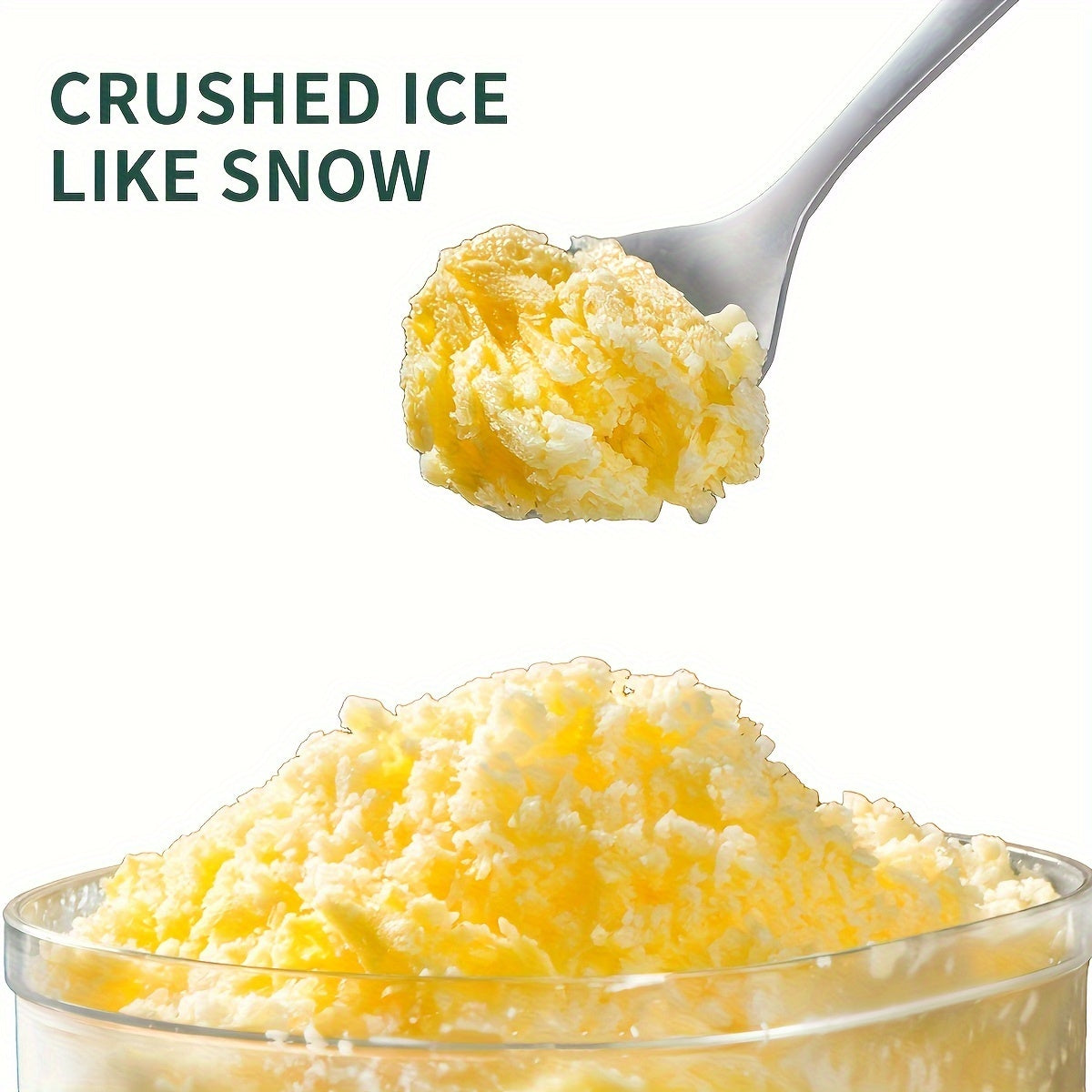 Stainless Steel Manual Ice Shaver, Portable TJR8M5D