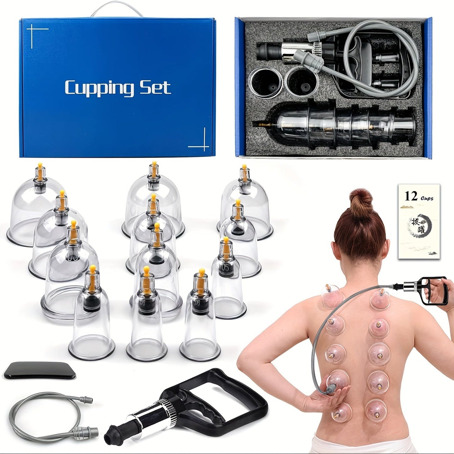 Premium Cupping Set Durable GiftReady-YH1U