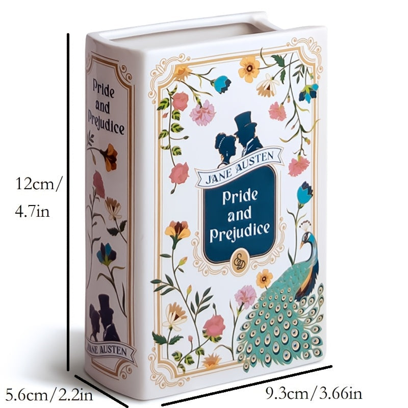 Creative Ceramic Vase in Book Shape - DNVJ