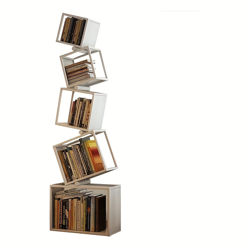 5 Tier Geometric Bookshelf- HMT17BS