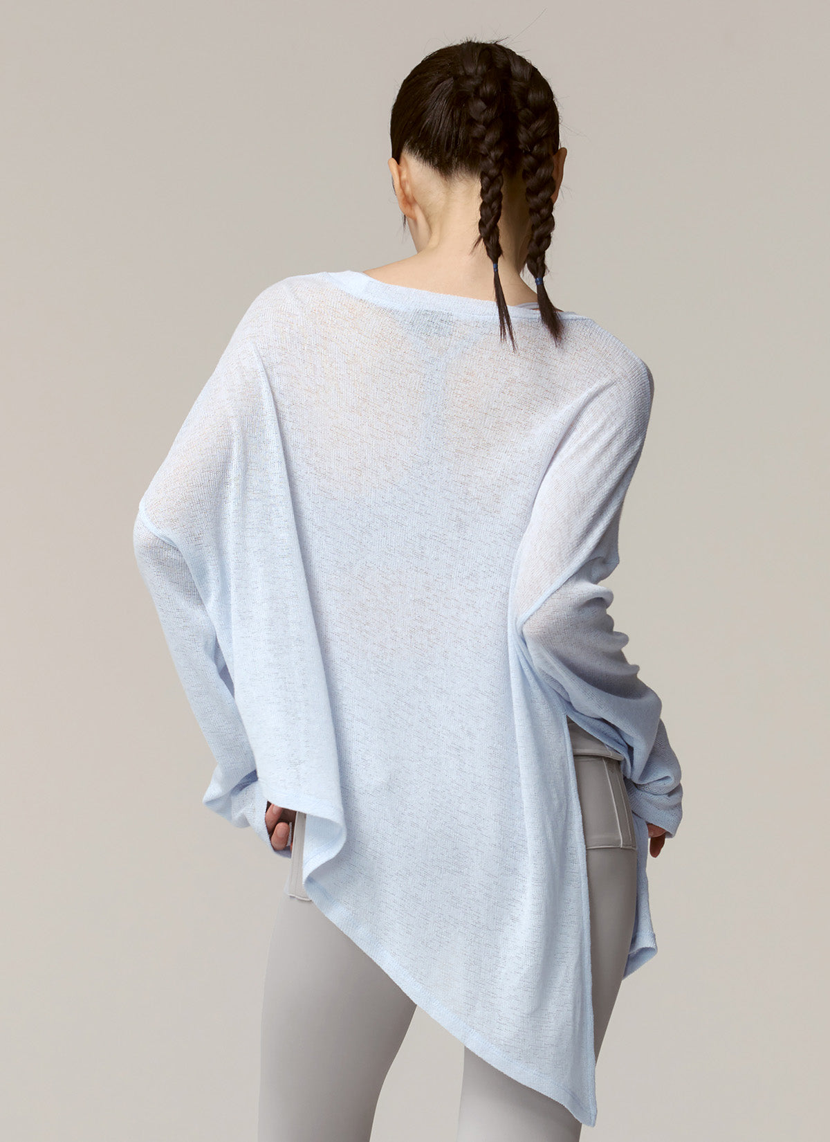 Side Slit Cover Up Long Sleeve