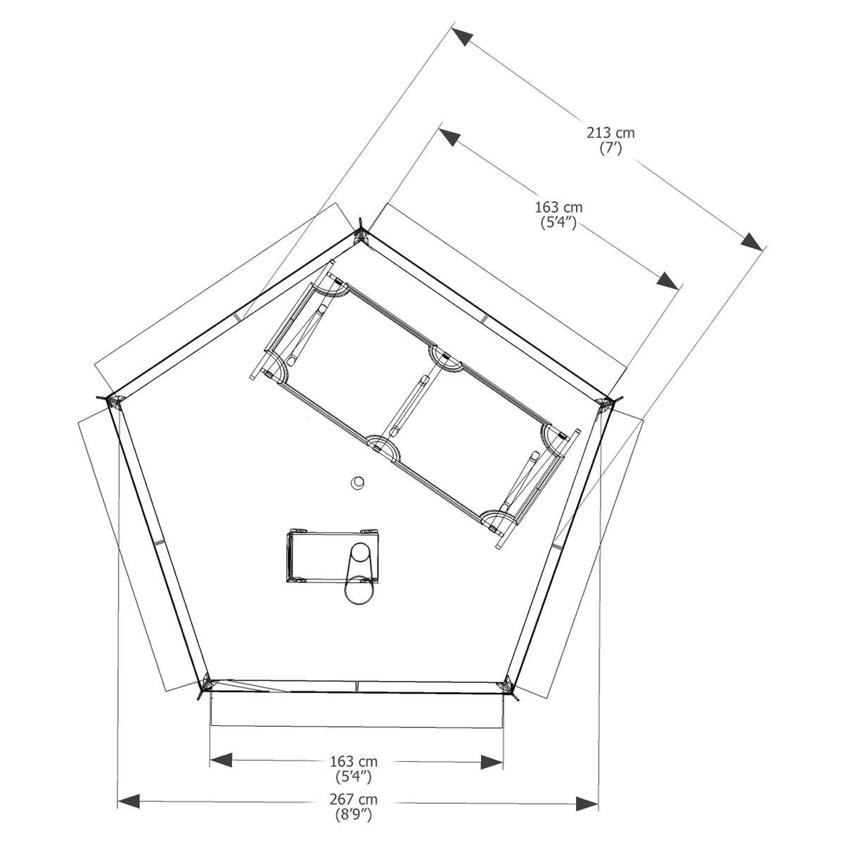 Esker Arctic Fox 9x9 Winter Hot Tent