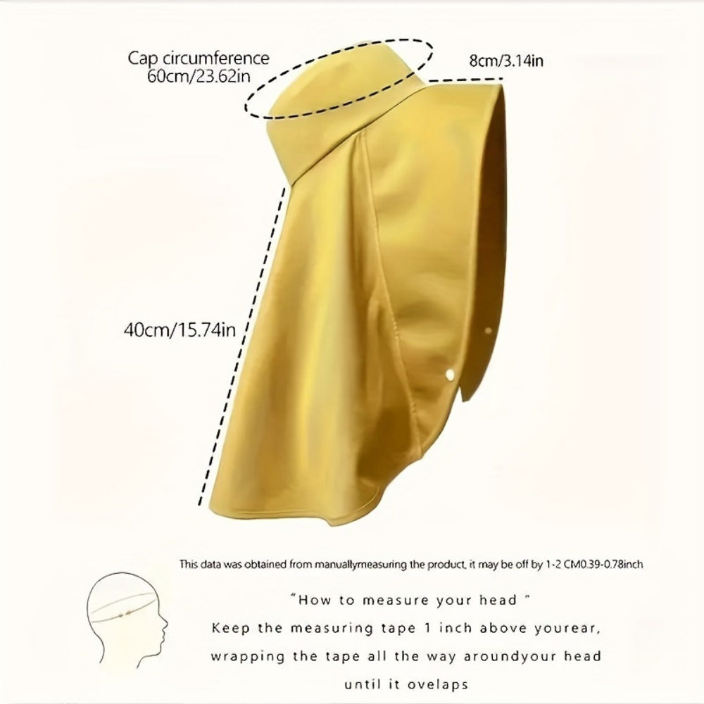 Women's Oversized Sun Brim Hat, Lightweight & Water-Resistant TJR9P6X