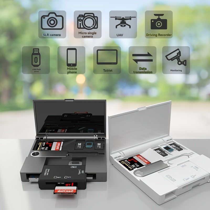 7in1 OTG Card Reader- HMT14TR