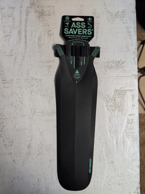 USED Ass Savers - Downtube Front Mudguard, Black