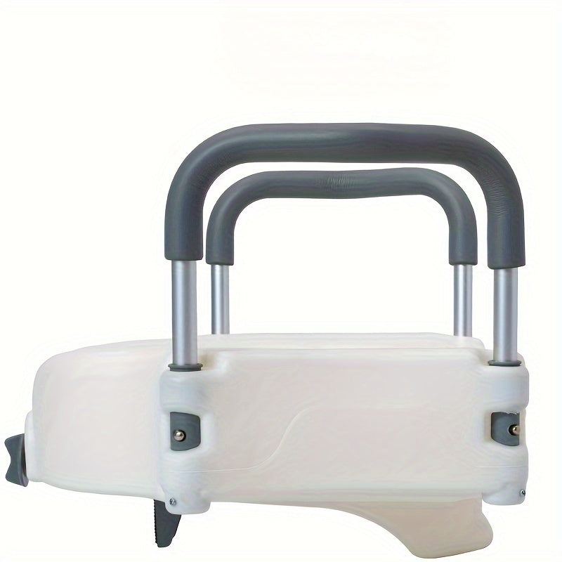 Elderly PostSurgery Bathroom Booster Seat with Removable Armrest-V2QU