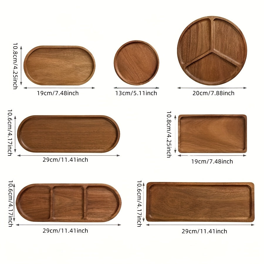 Versatile Jujube Wood Tray - OV7G