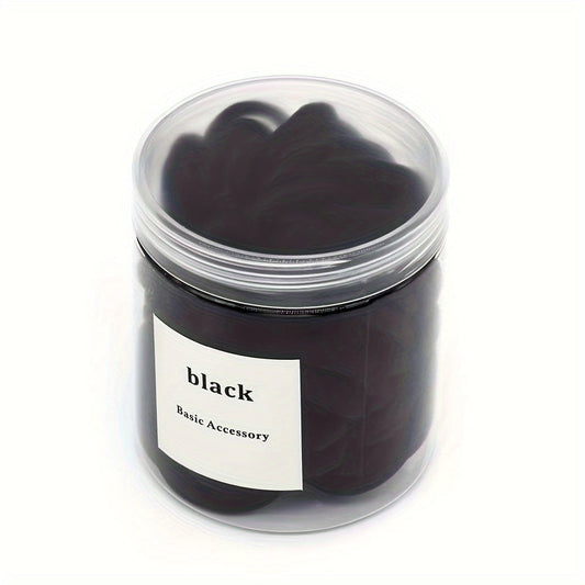 50pcs Premium Elastic Hair Ties - D9HU