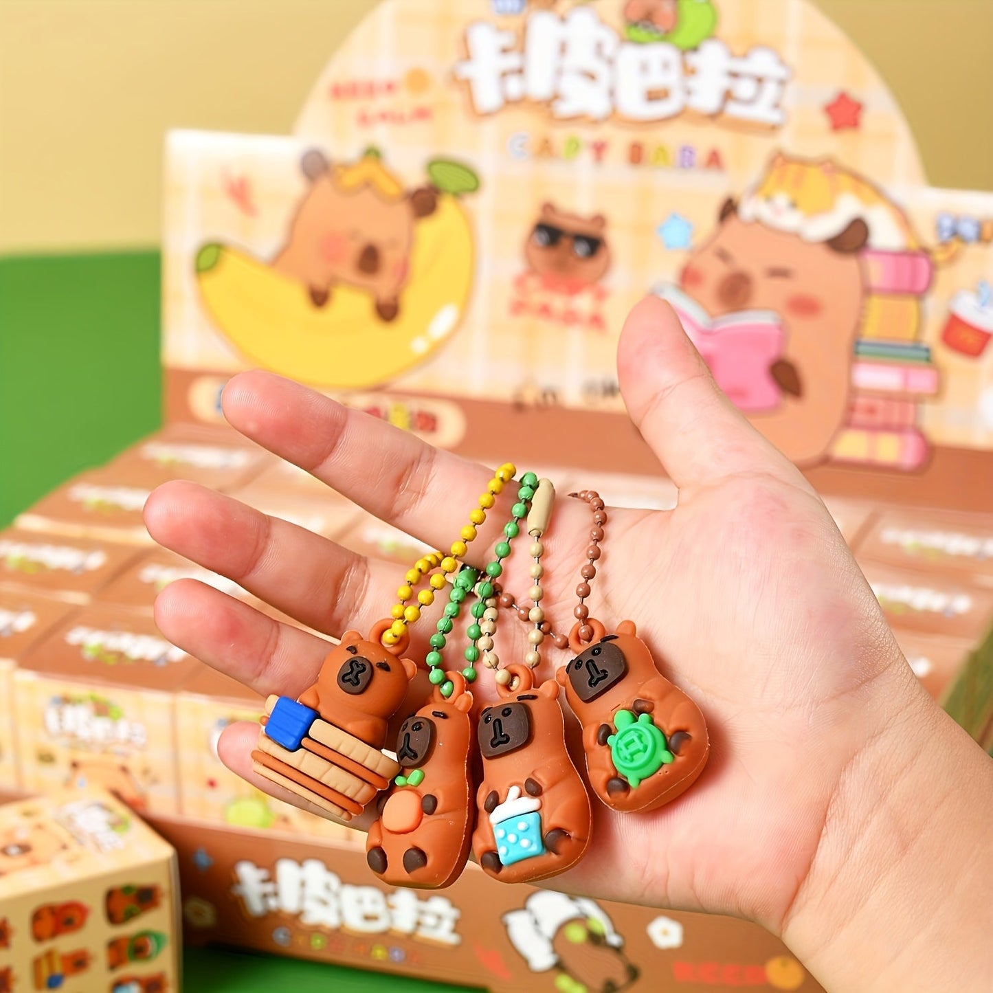 24pcs Cute Capybara Fun Punch Activity Set - HCG8