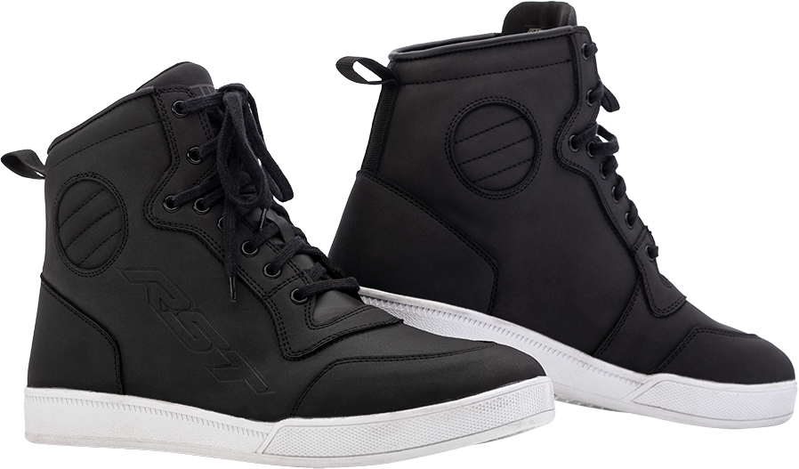 IN STOCK RST Womens Hitop Moto Ce Wp Shoe Black 6 103126BLK-37
