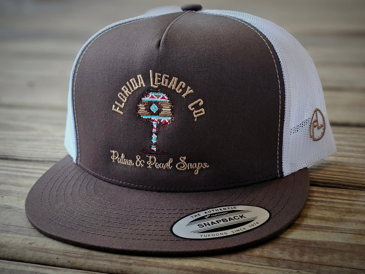 Florida Legacy Co. Palms & Pearls BW