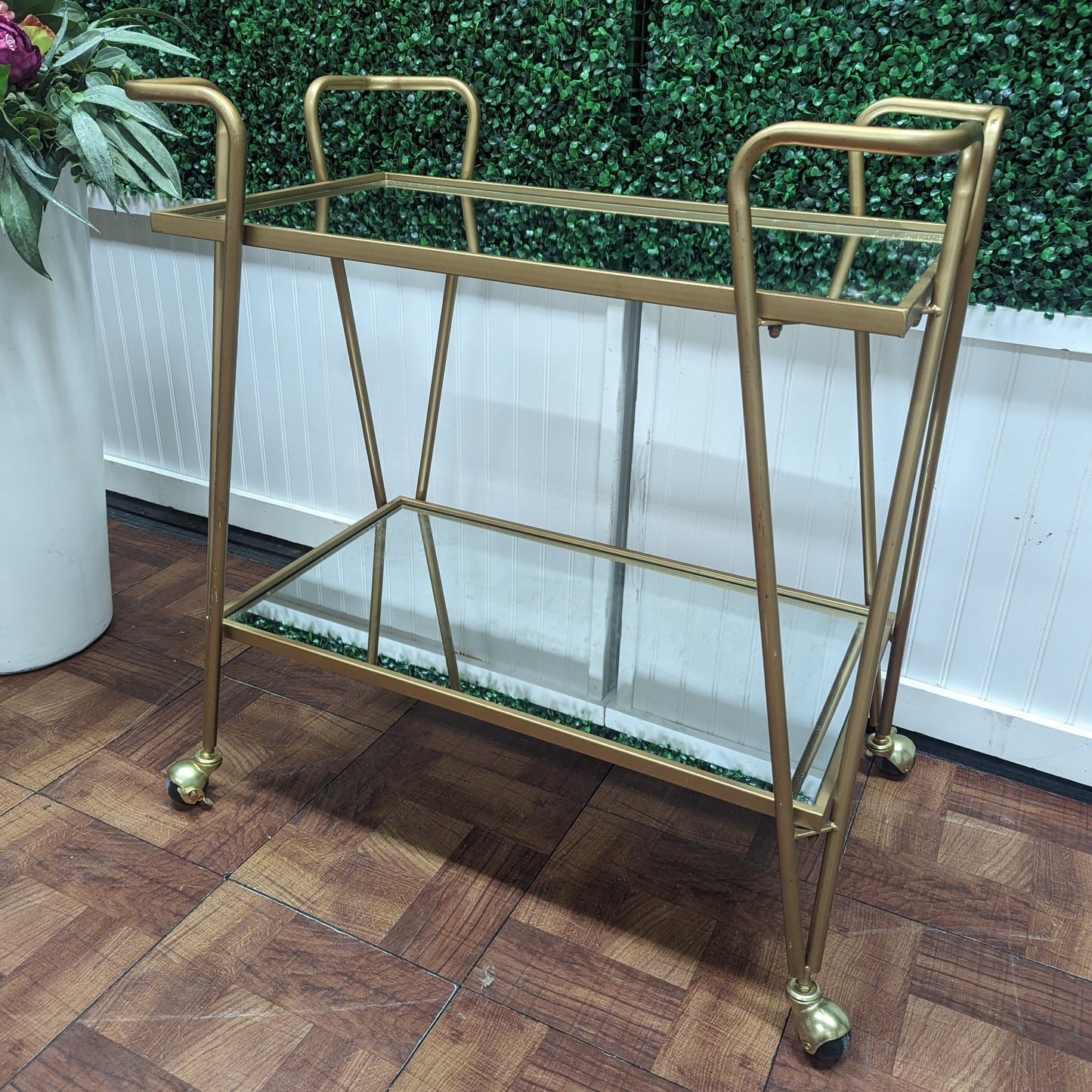 Gold Bar Cart