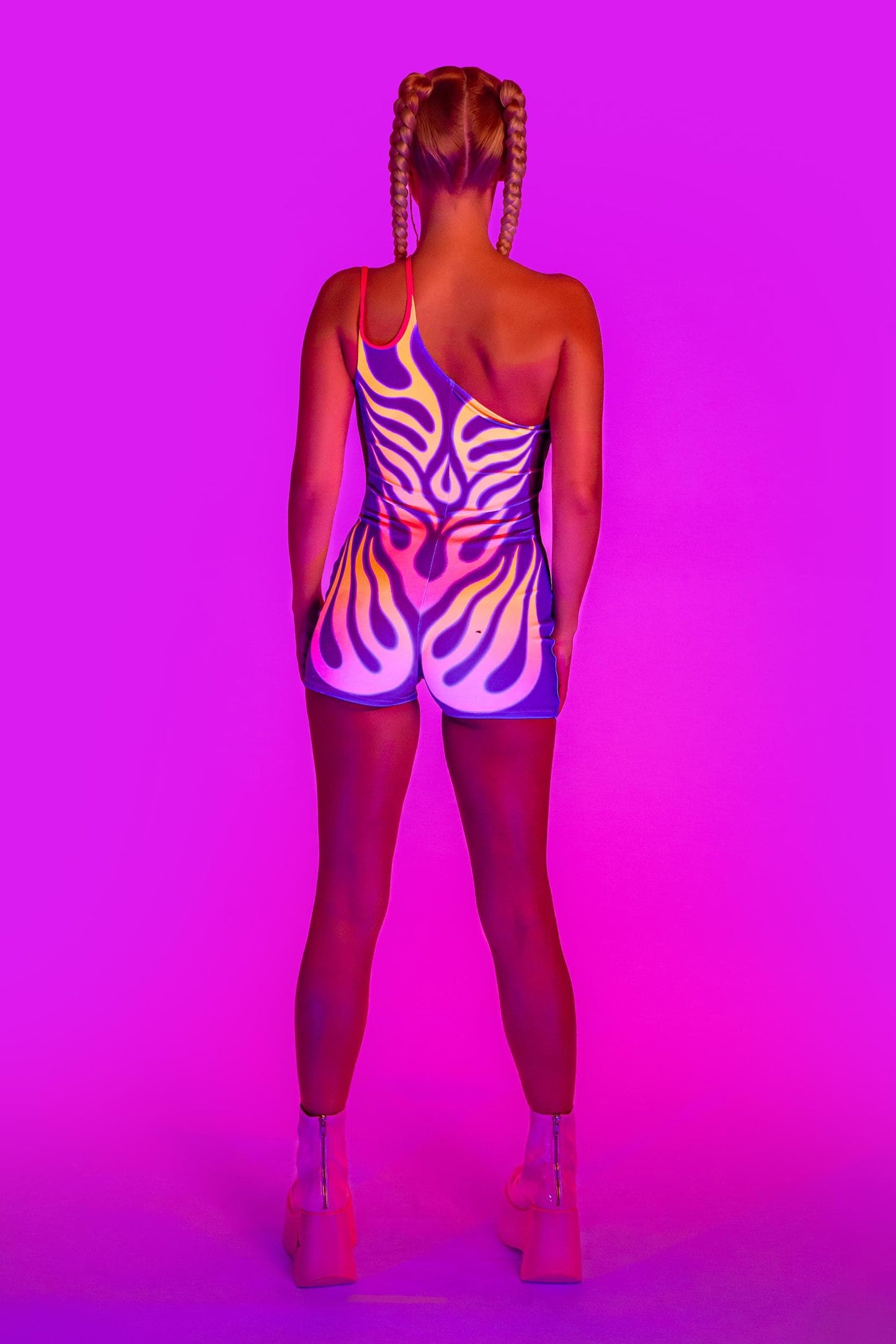 Inner Fire Off Shoulder Romper