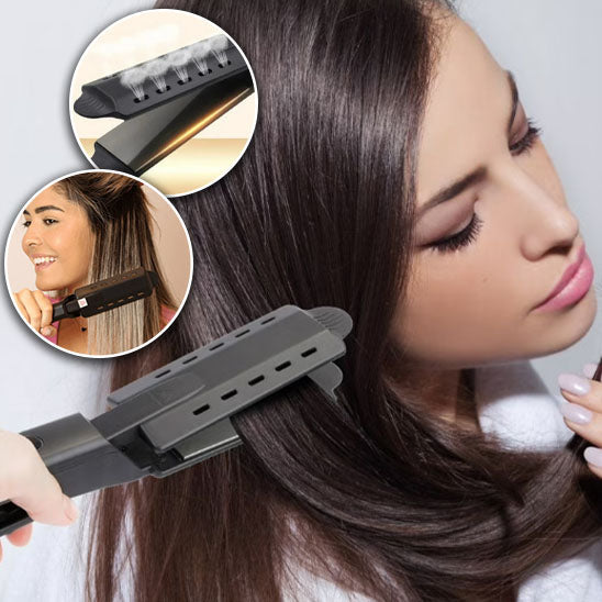 Curling And Straightening Dual Use Hair Straightening Splint Constant Temperature 4 Gears Portable Air Bangs Curling Straightene
