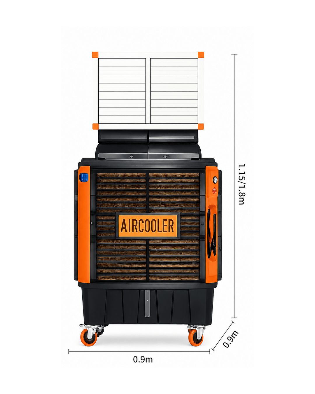 Industrial Water Cooler Fan 90Y Tank 150 ITS | Model: BLR-90Y