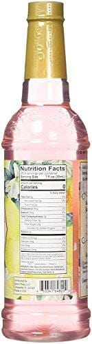 Jordans skinny syrups meyer lemon raspberry