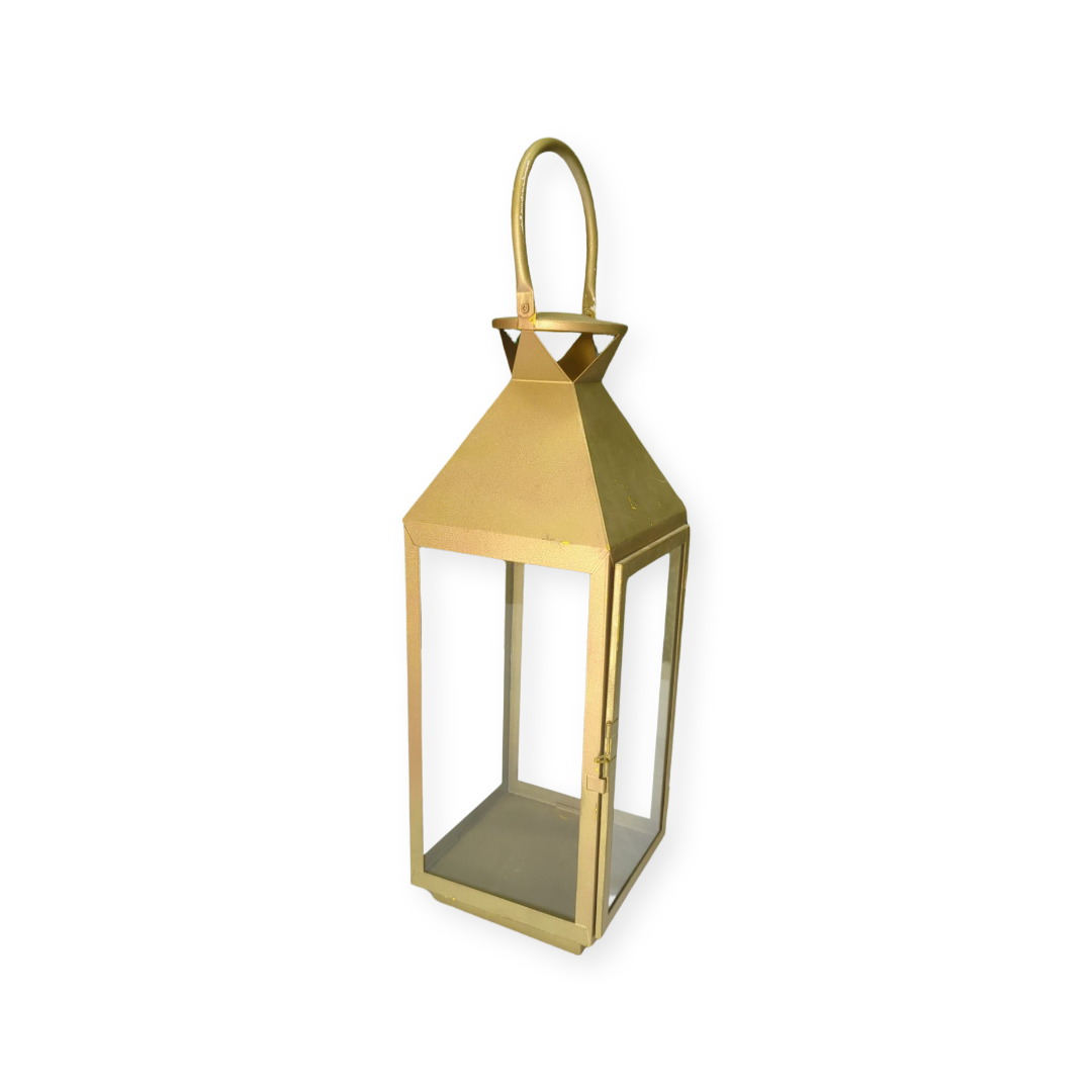 Large Gold Aurora Lantern