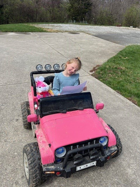 Magic Cars 24 Volt 2 Seater 4x4 Electric Ride On Jeep Style Rubber Tires Fully Loaded Truck UTV ATV For Kids Wireless Parental Control