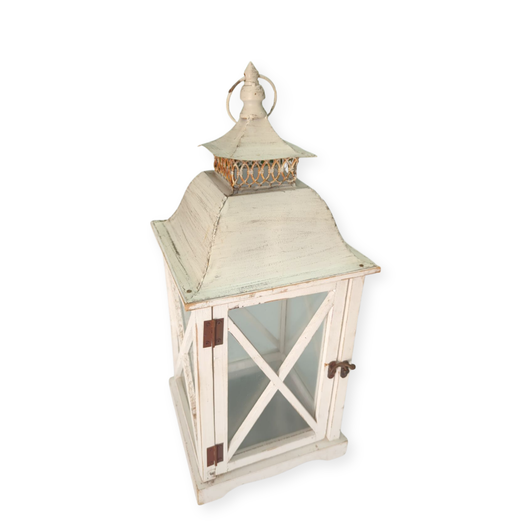 Mini White Bella Lantern