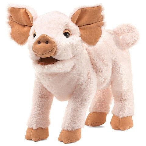 Folkmanis - Piglet Hand Puppet