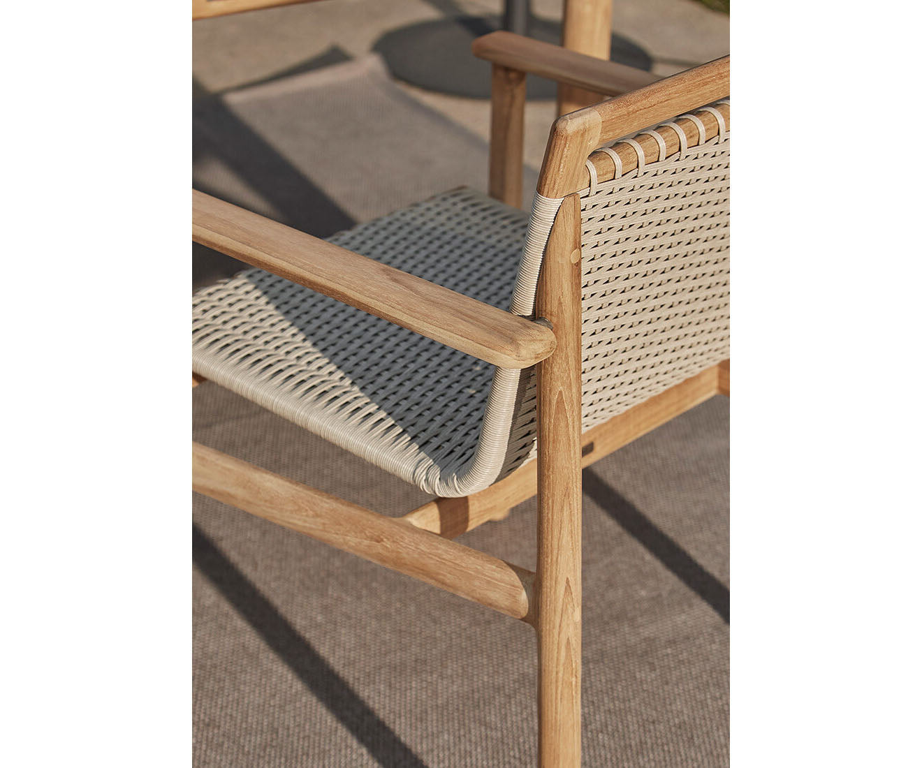 Montauk Teak Arm Dining Chair