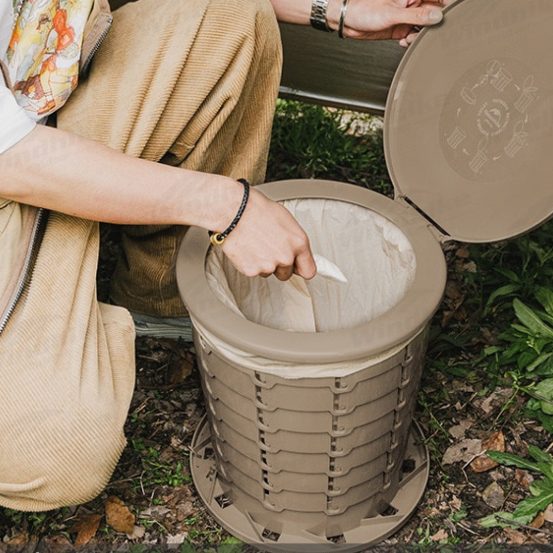 NatureHike Outdoor Folding Portable Toilet (Dustbin)