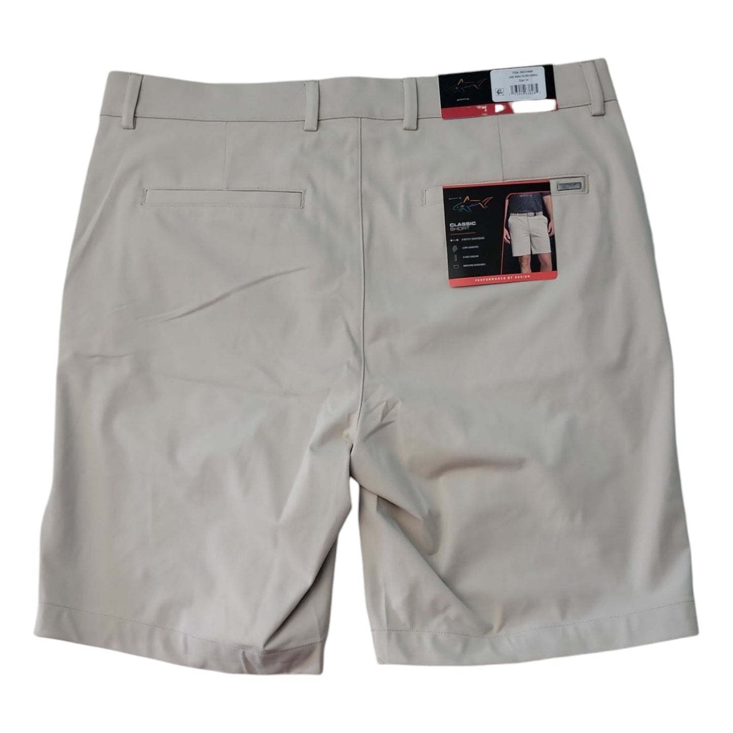 Greg Norman Men's Classic Fit Golf Performance Short