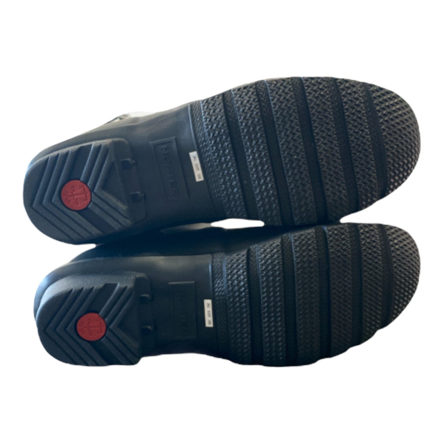 Hunter Women's Original Short Pull On Waterproof Rain Boot, Black, Size 8