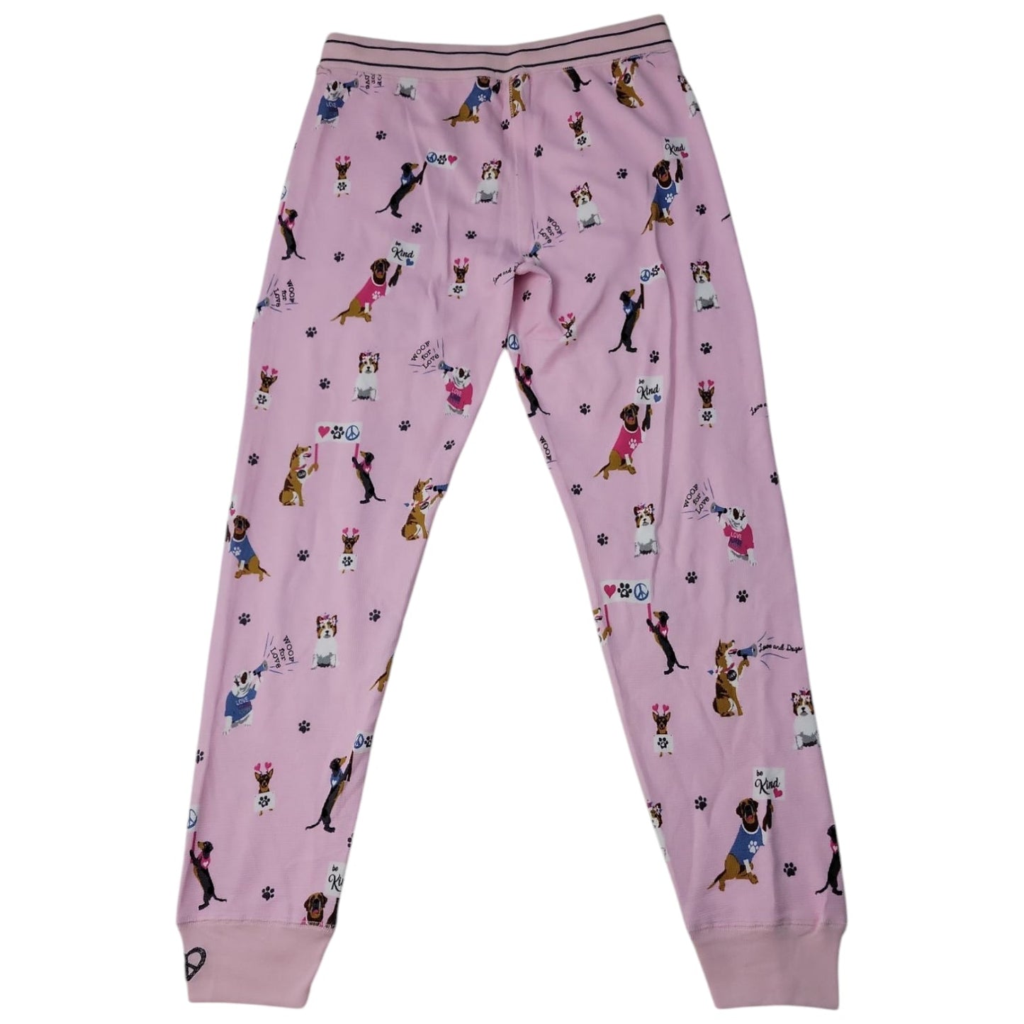 PJ Salvage Women Woof for Love Dog/Puppy Lounge Sleep Bottoms