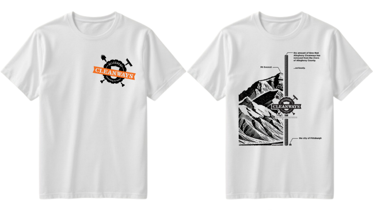 Allegheny Cleanways 25th Anniversary Shirt - Everest of Tires