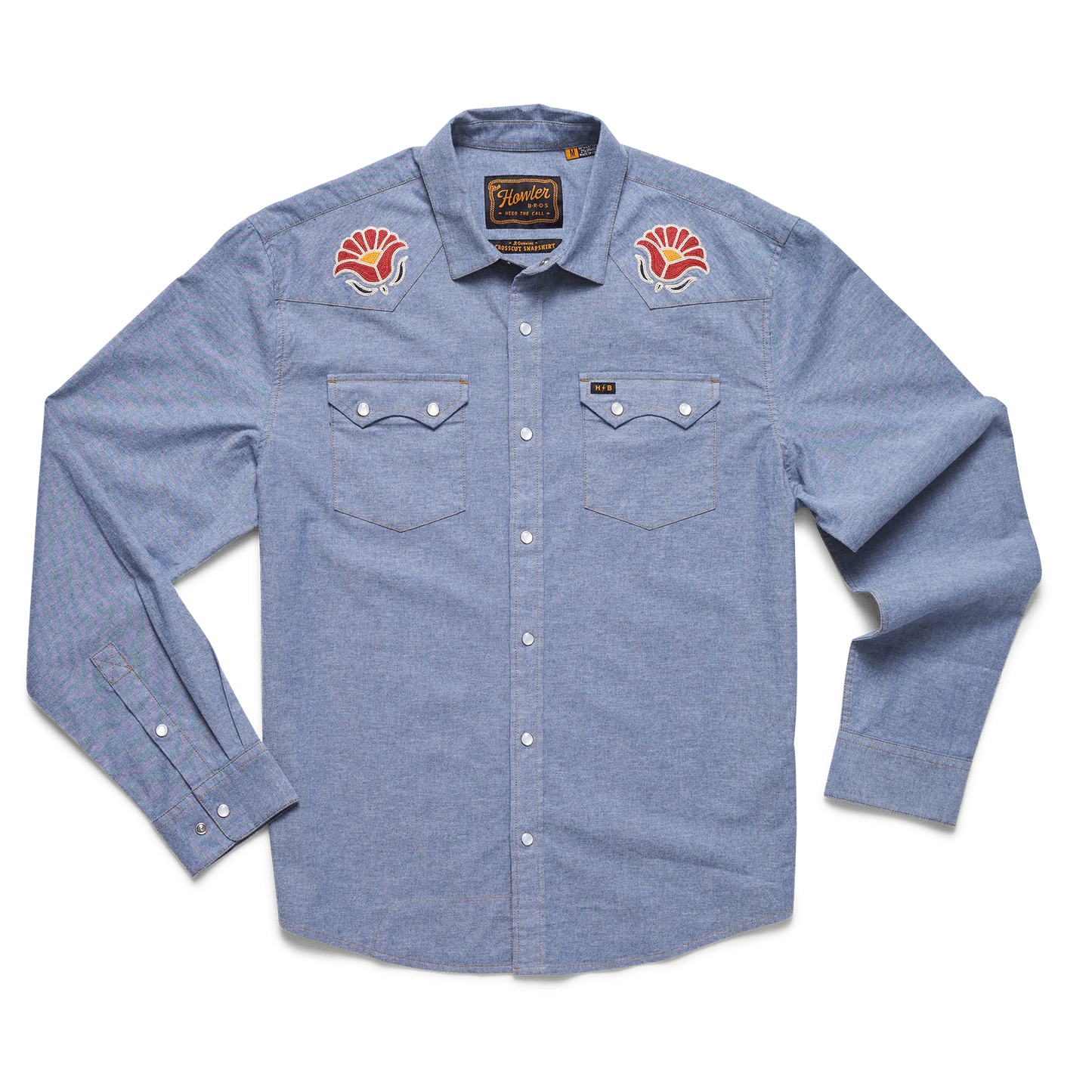 Howler Brothers Crosscut Deluxe Snapshirt