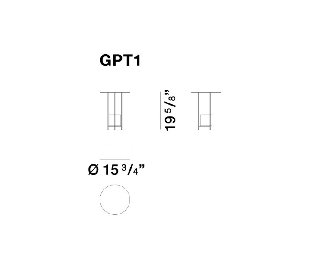 Panna Cotta Side Table