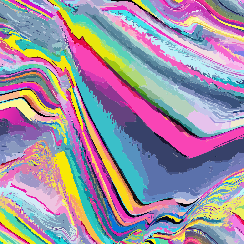 Pastel Acrylic Pour Swirl SVG – All-Over Print Sublimation Digital Download | Fluid Art Vector Design
