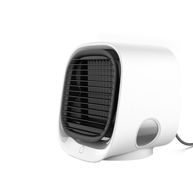 Fan Air Conditioner Air Cooler Ventilador Mini Fan Portable For Home Travel Office Humidifier Speeds USB Charging Airconditioner