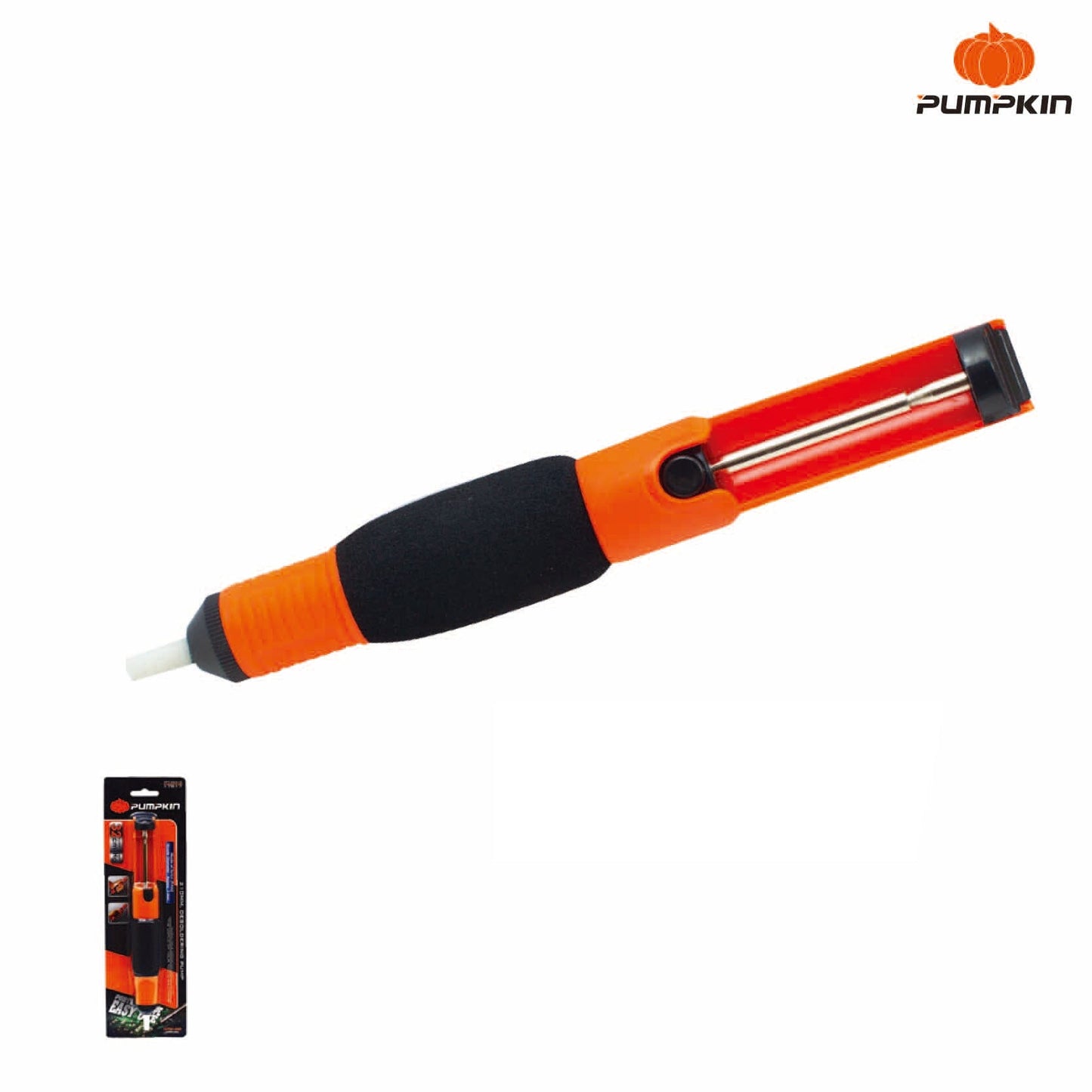 Pumpkin Portable Solder Suction Cup with Guard Desoldering Pump 9" | Model: PM17817
