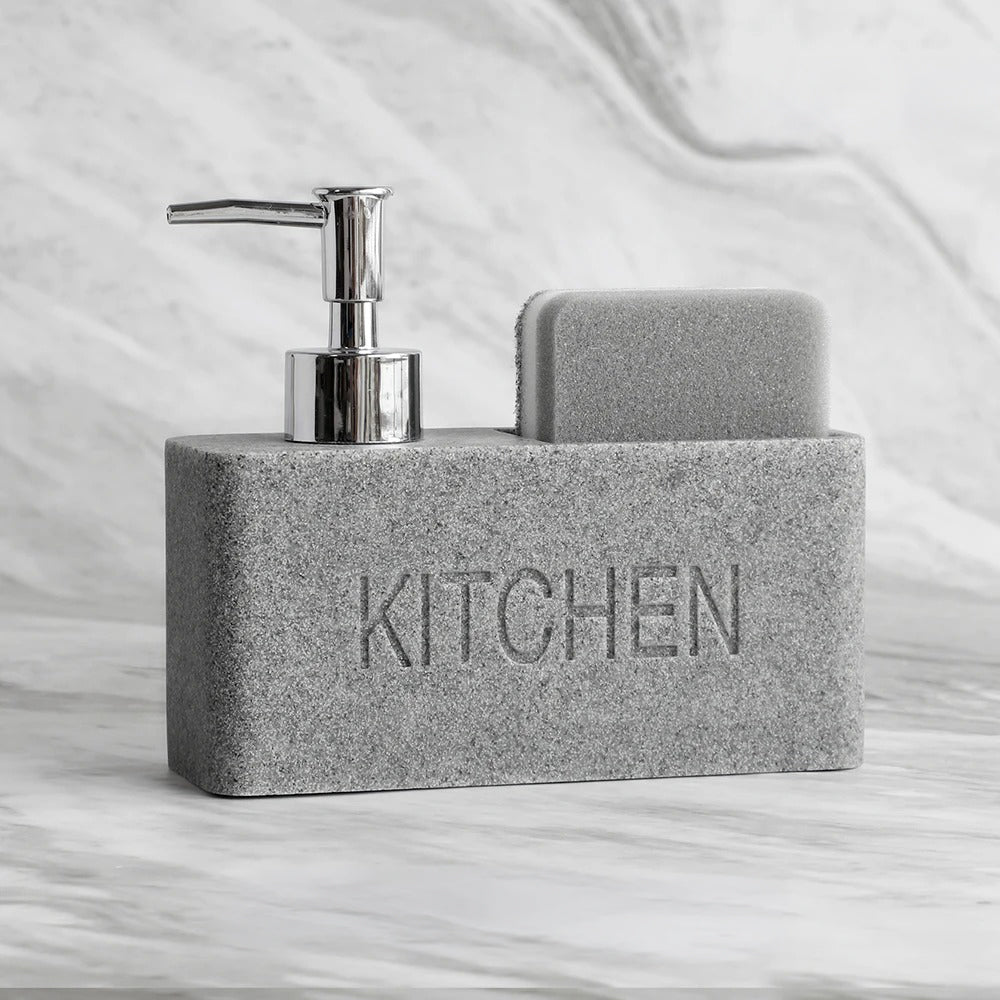 Soap Dispenser Press Pump Sandstone Texture Marbling