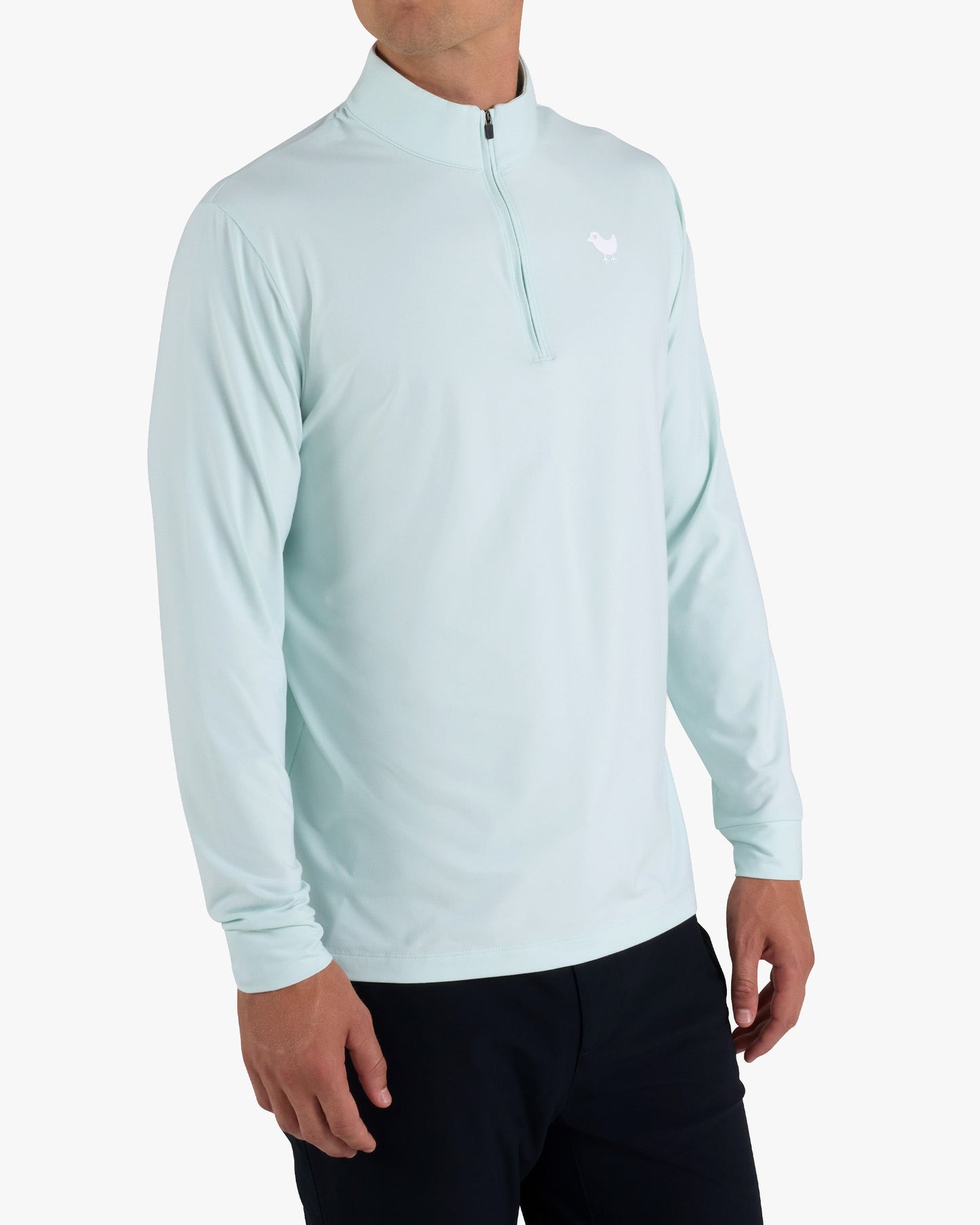 Velocity Quarterzip - Pale Blue