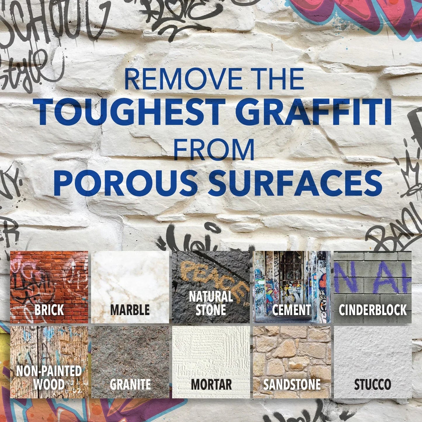 Watch Dog Porous Surface Graffiti Remover