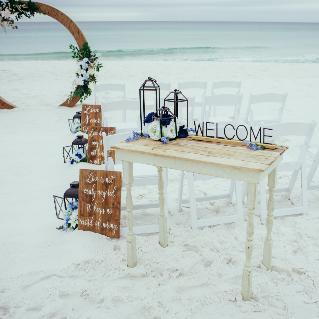Ceremony Decor Package (with Seating)