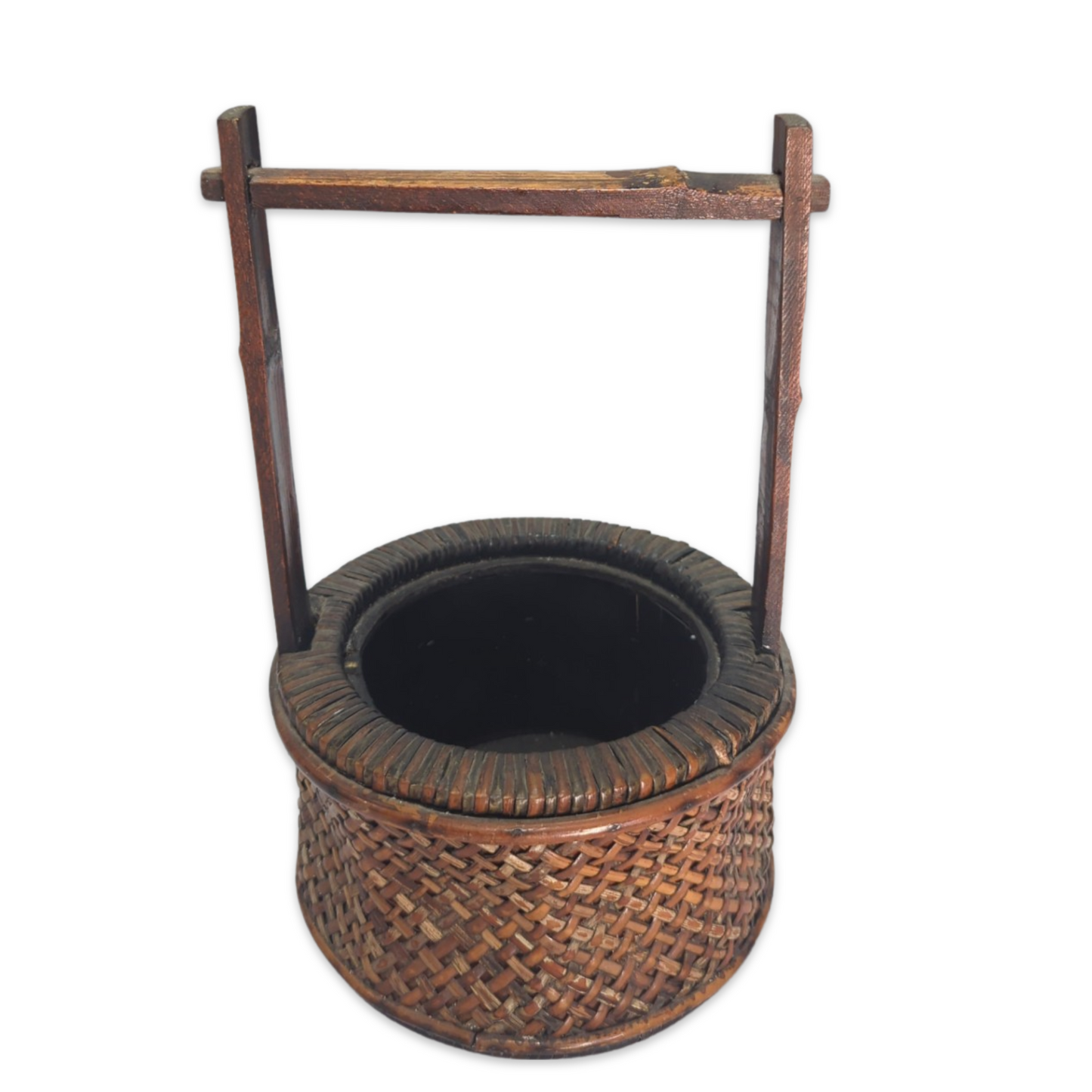 Wicker Wishing Well Basket
