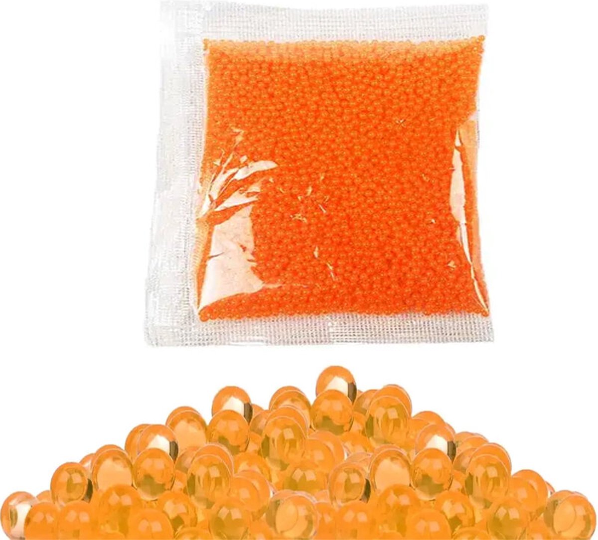 Gel balletjes Oranje - 10.000 stuks - balletjes - water balletjes 7-8mm