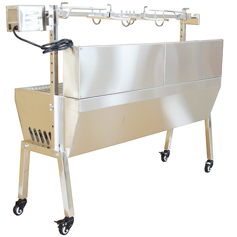 110V Stainless Steel Spit Roaster