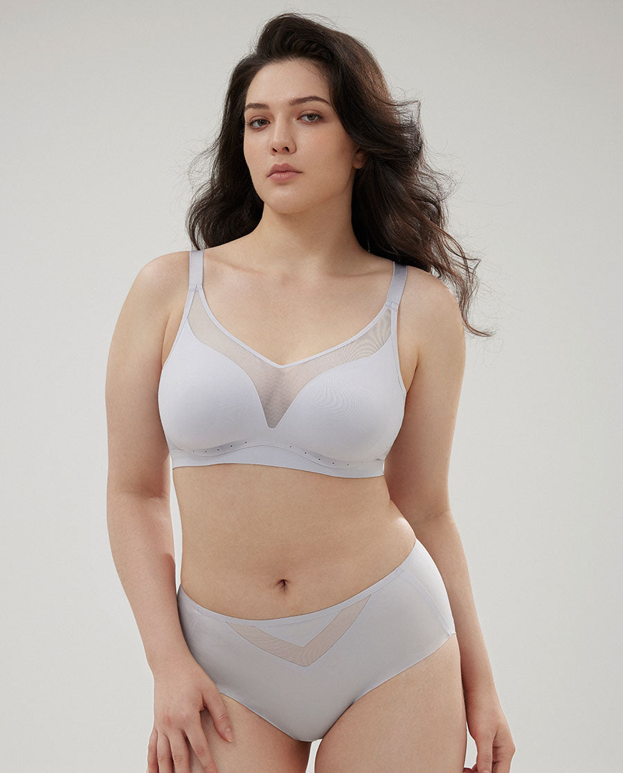 Aimer Wireless Breathable T-shirt Bra 2 Packs