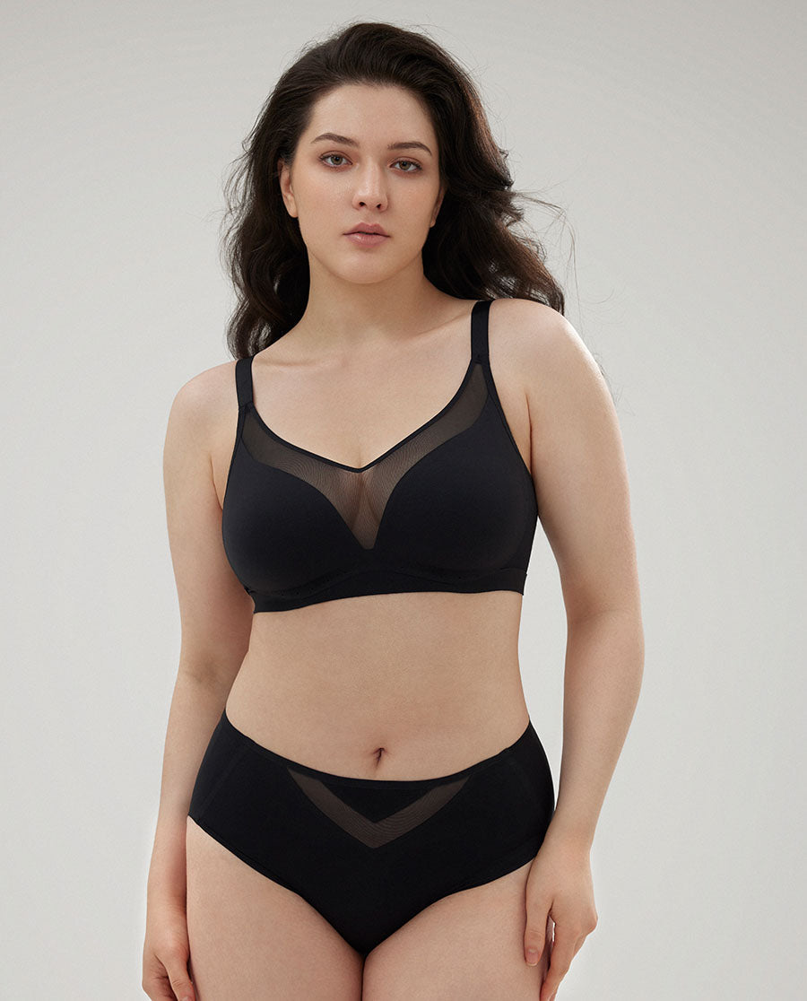 Aimer Wireless Breathable T-shirt Bra 2 Packs